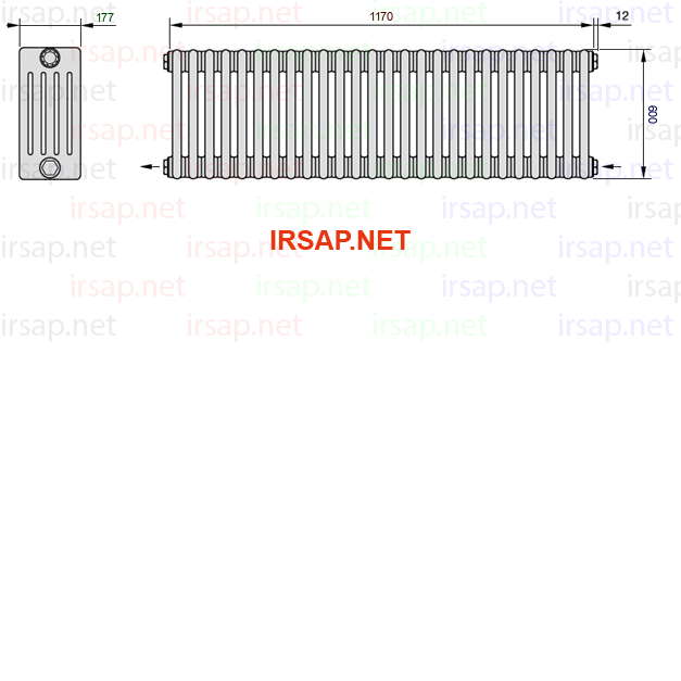 Радиатор IRSAP Tesi 50600/26 T08 CL 01